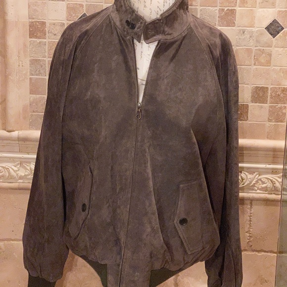 Pendleton khaki suede jacket - Picture 1 of 14